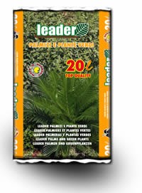 Substrato Leader  palmizi e piante verdi 20 Lt.